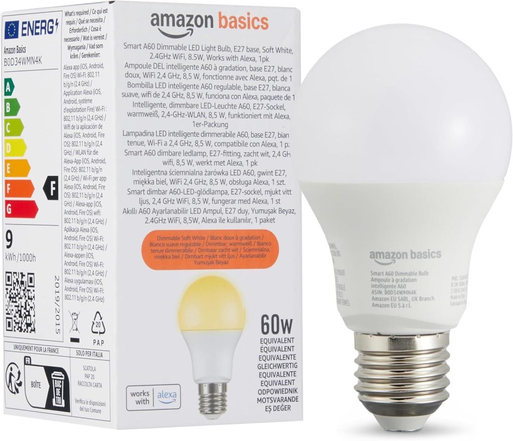 Bombilla inteligente AMAZON BASICS