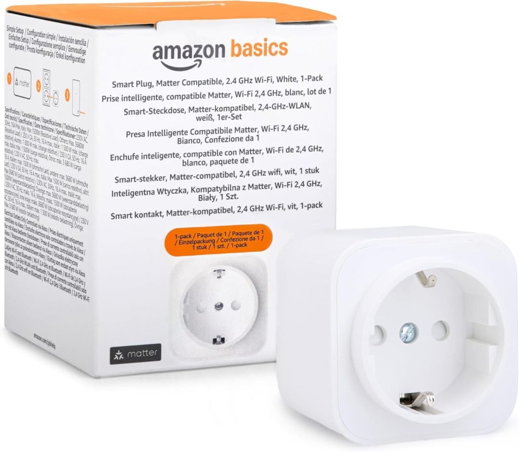 Enchufe inteligente AMAZON BASICS