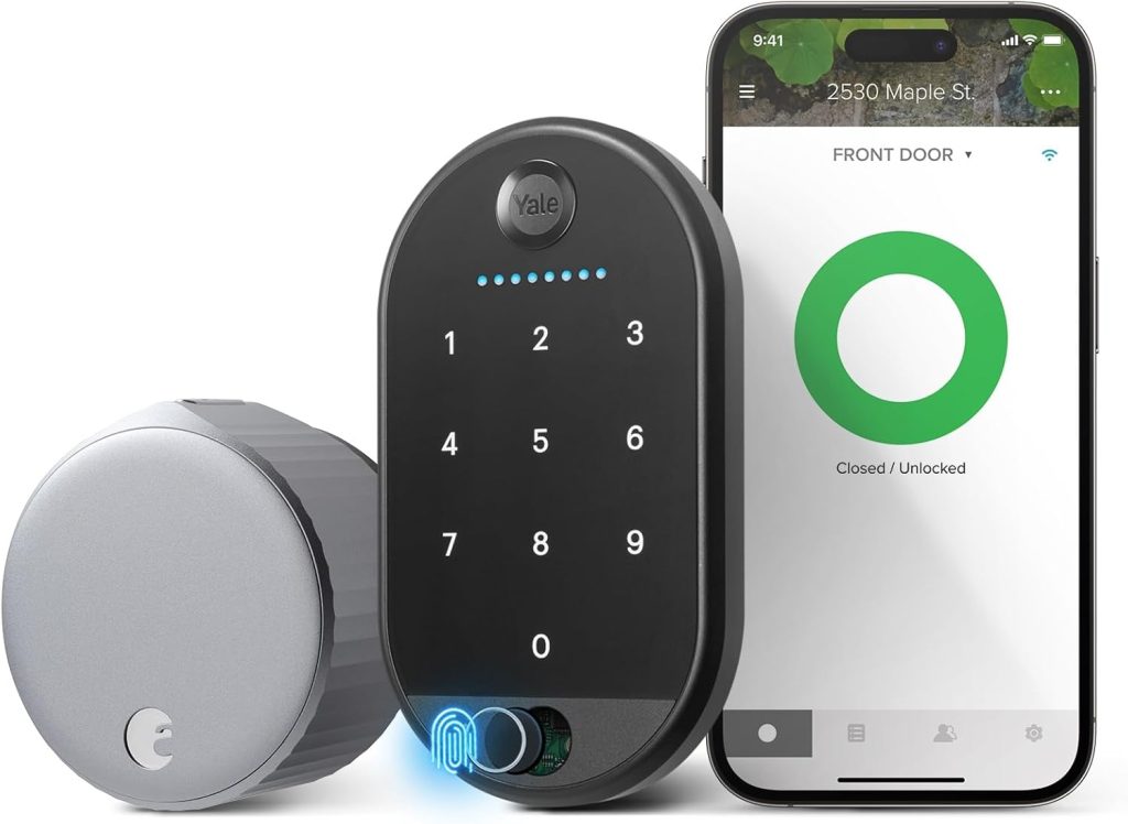 Cerradura inteligente compatible con IOS YALE AUGUST