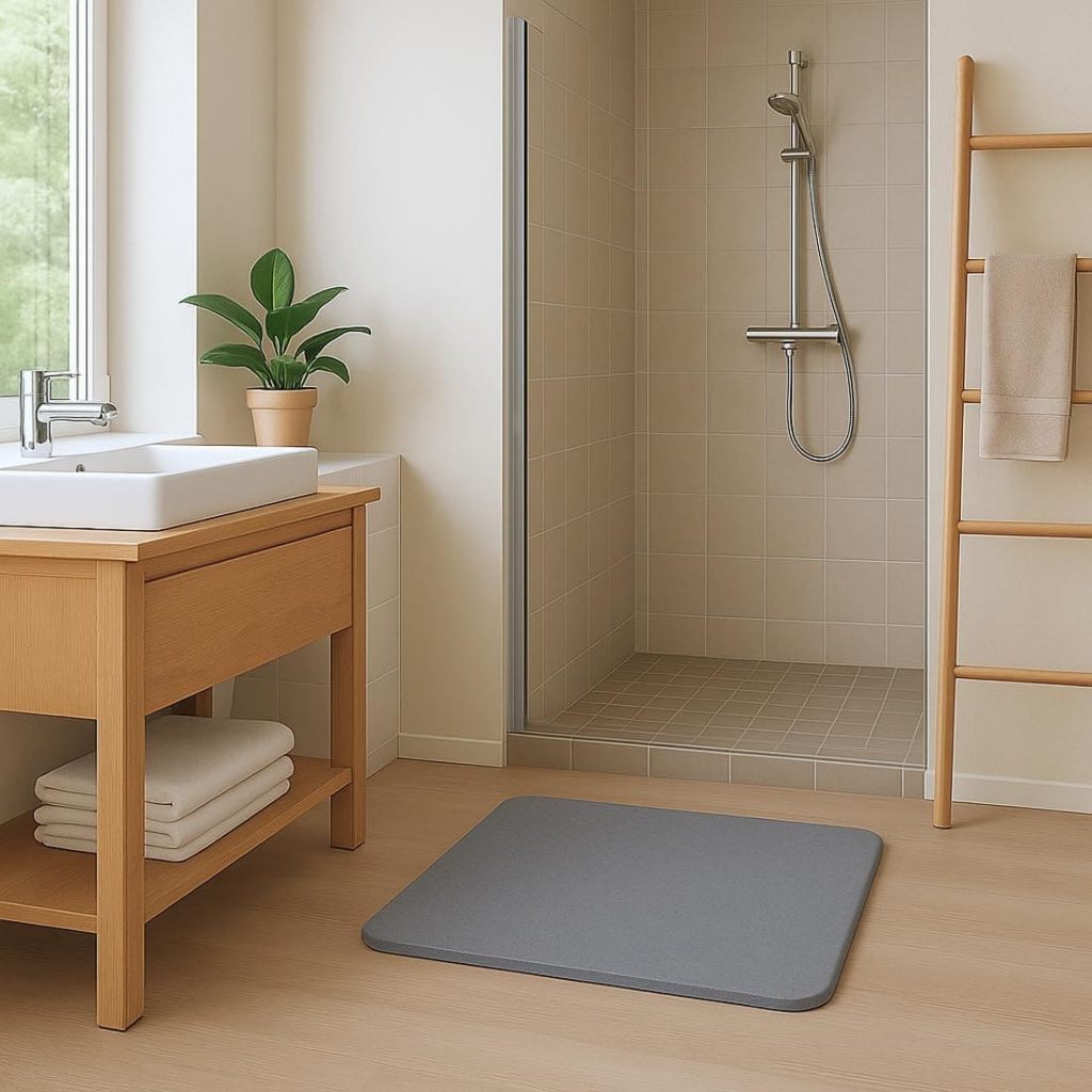Alfombra para baño de diatomita