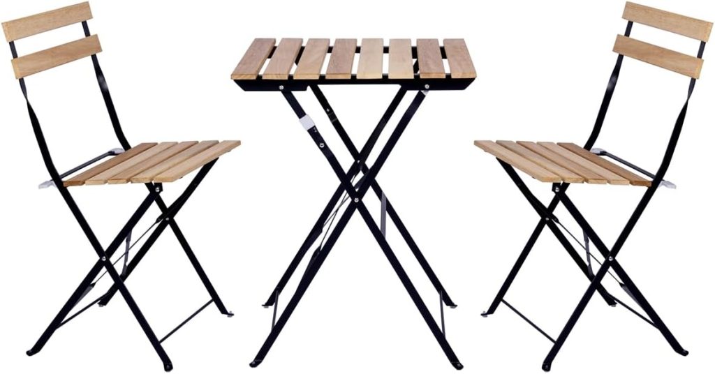 Conjunto de mesa y sillas para terraza o balcón TELOVENDO