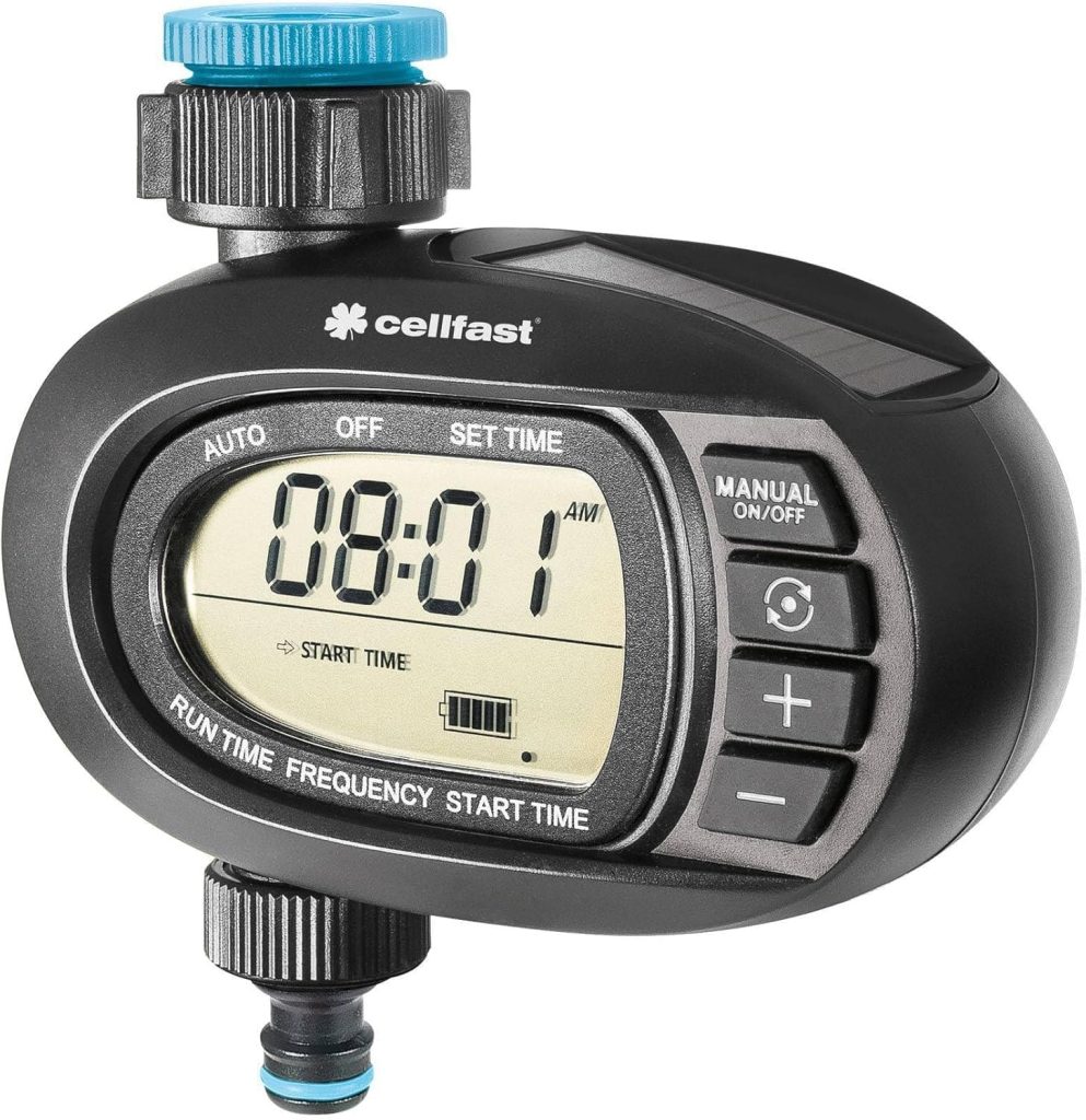 Programador de riego solar CELLFAST