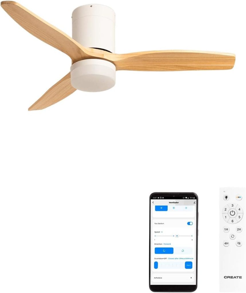 Ventilador de techo inteligente CREATE