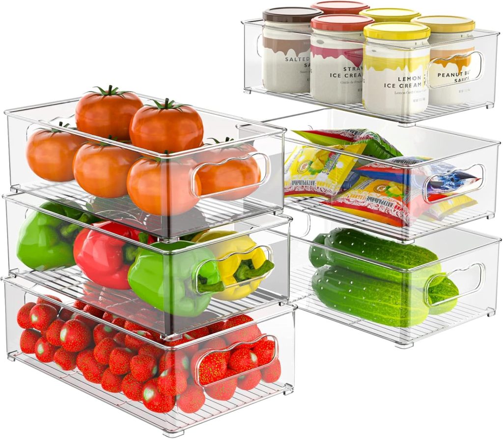 Juego de 6 organizadores para frigorífico