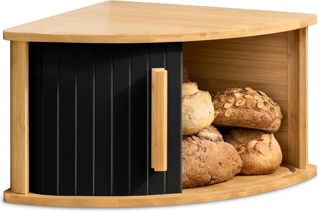 Panera de bambú para esquina de cocina PRAKNU
