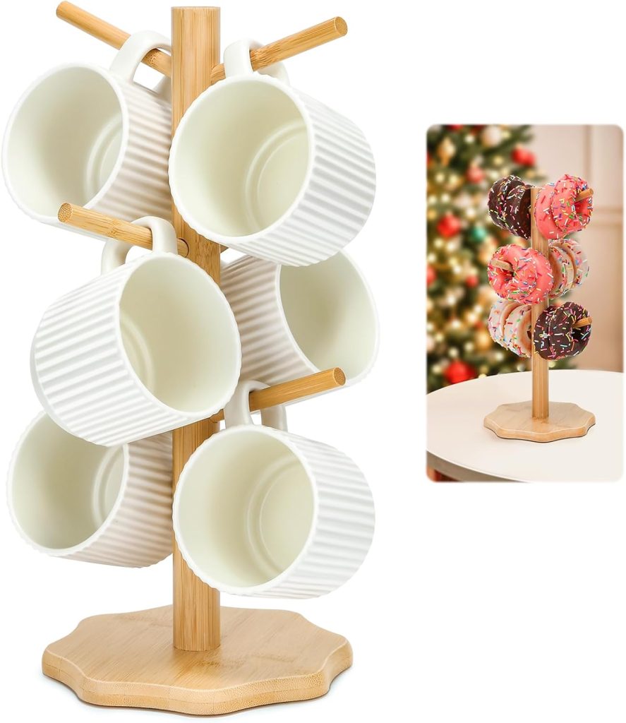 Soporte para tazas de rincón de café