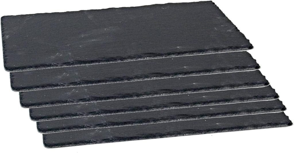Bandejas de pizarra para organizar cocina