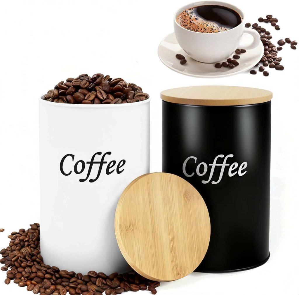 Botes herméticos para guardar el café