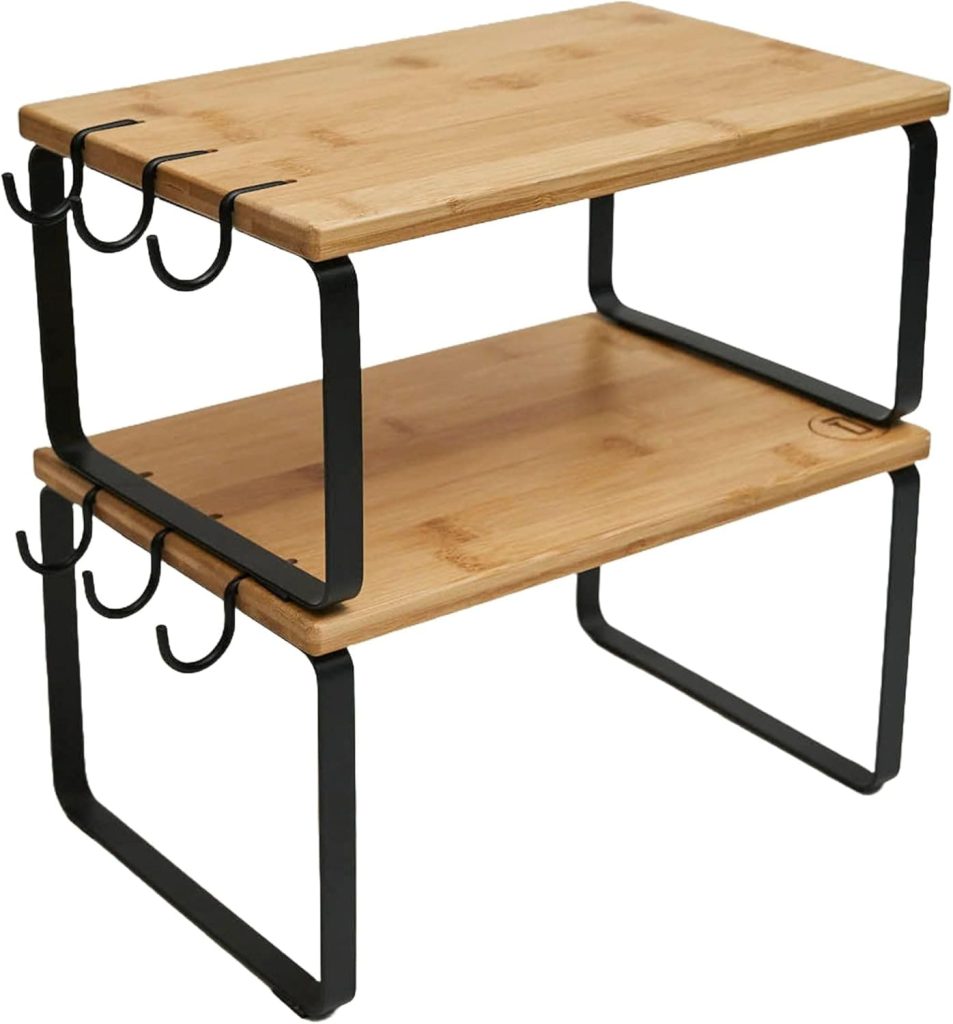 Estante para rincón de café