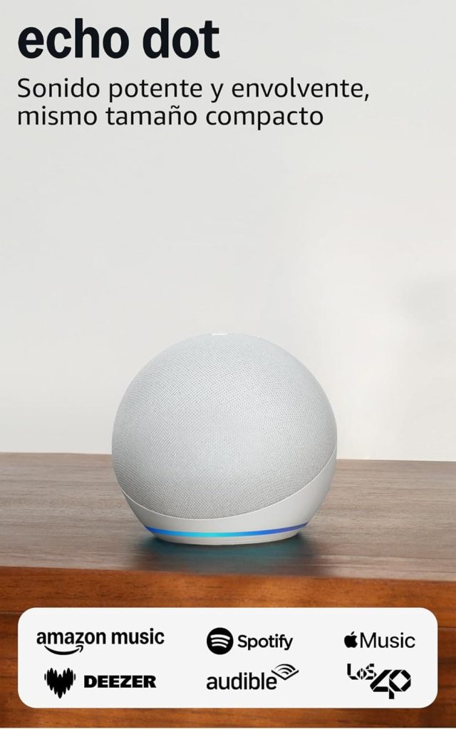 Altavoz inteligente ECHO DOT para Alexa