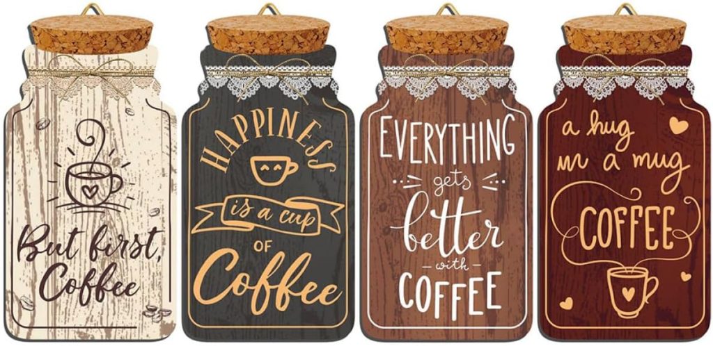 Letreros para rincón de café JUMPLAWN