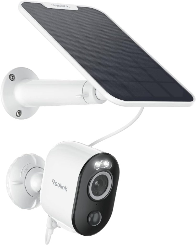 Cámara de videovigilancia solar para exterior REOLINK