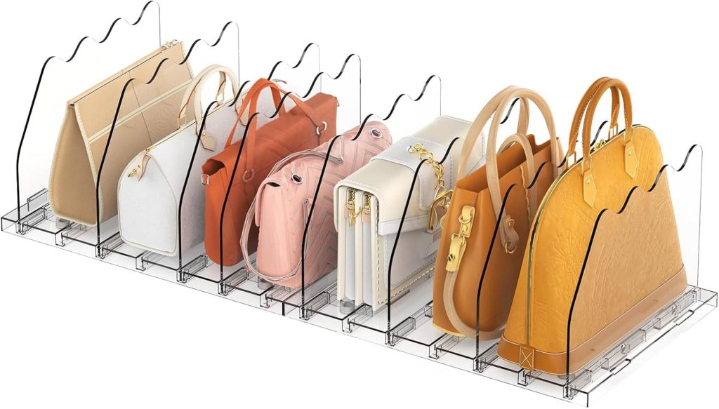 Organizador de armario para bolsos