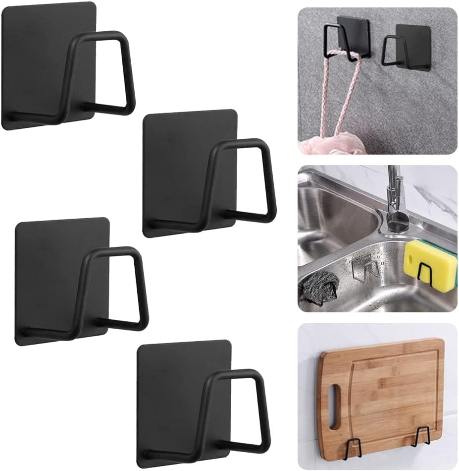 Soporte autoadhesivo para puertas de cocina