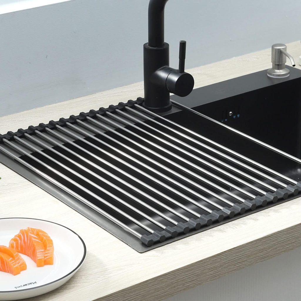 Escurreplatos plegable y extraíble VIWAVEE