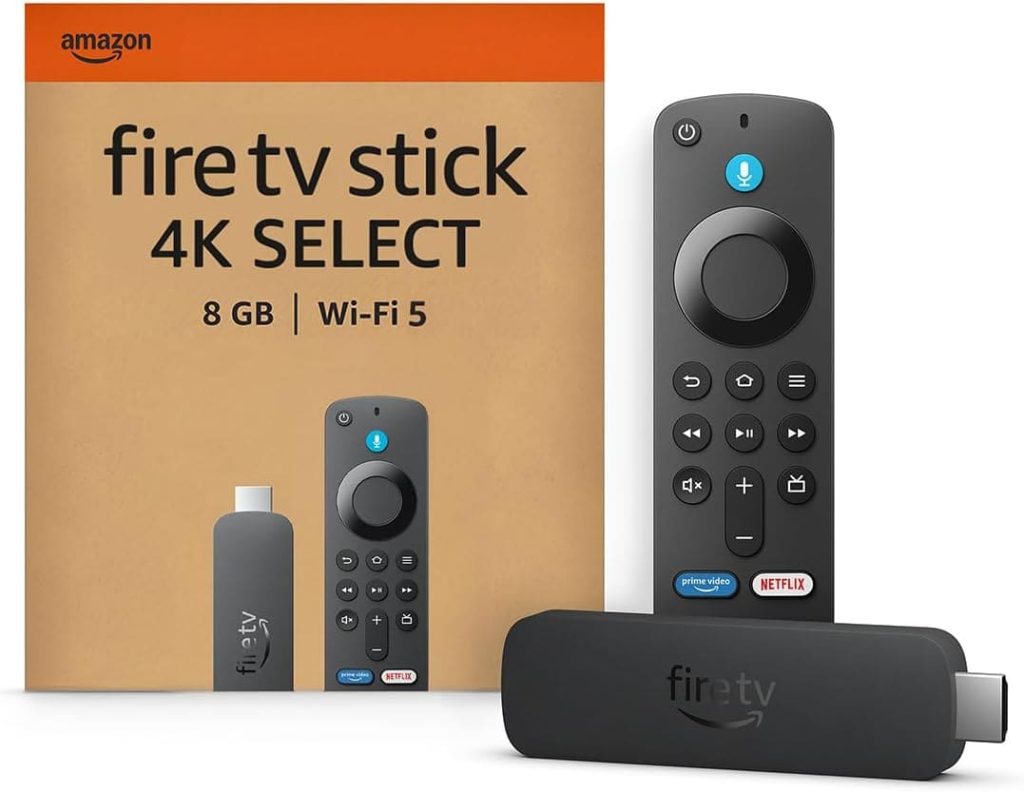 Fire stick 4k select para hacer una televisión smartTV