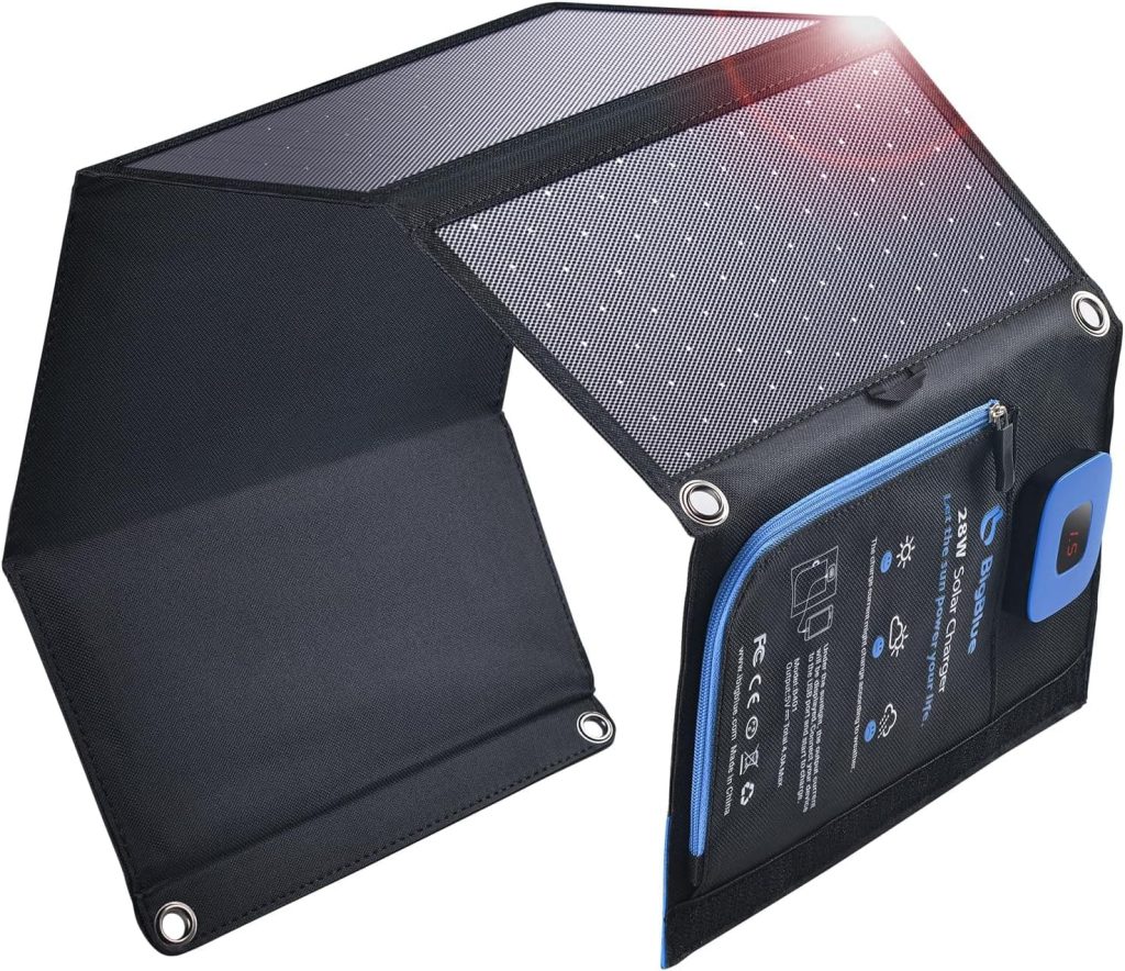 Panel solar portátil BIG BLUE