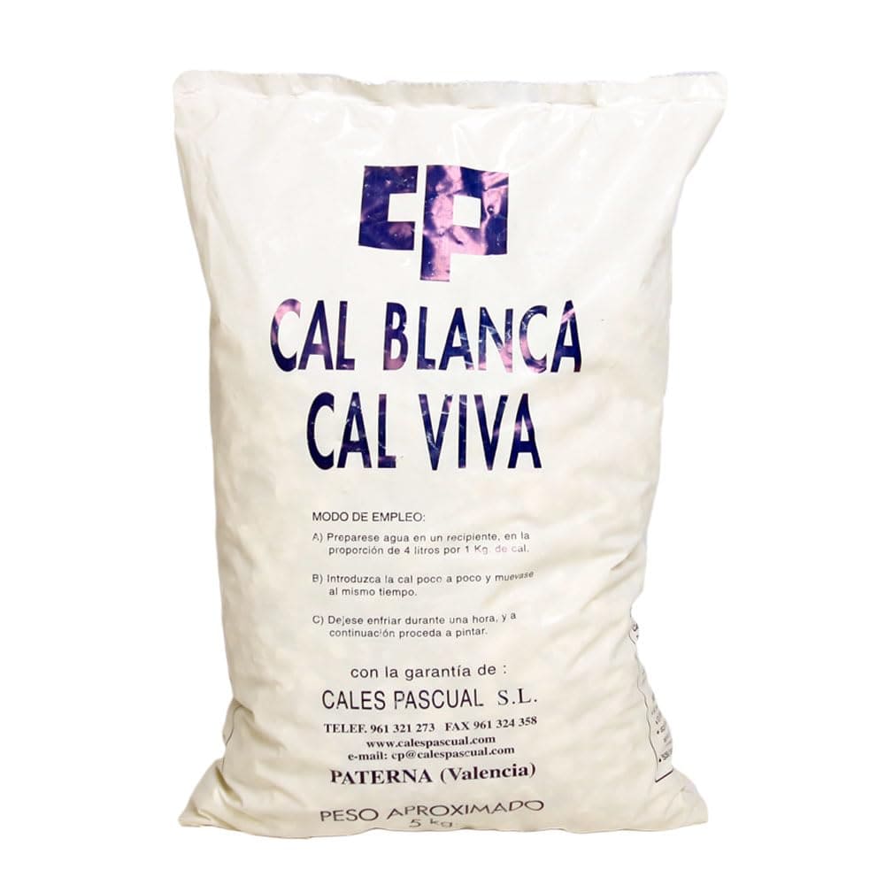 Saco de cal viva
