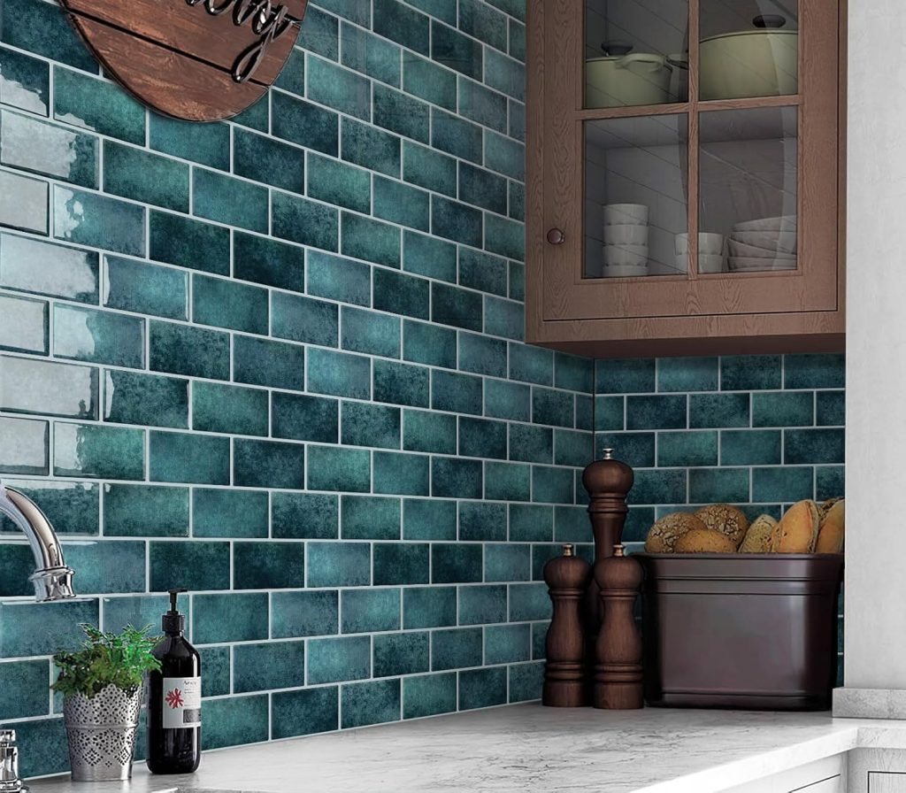 Azulejos adhesivos vedes DEWOO