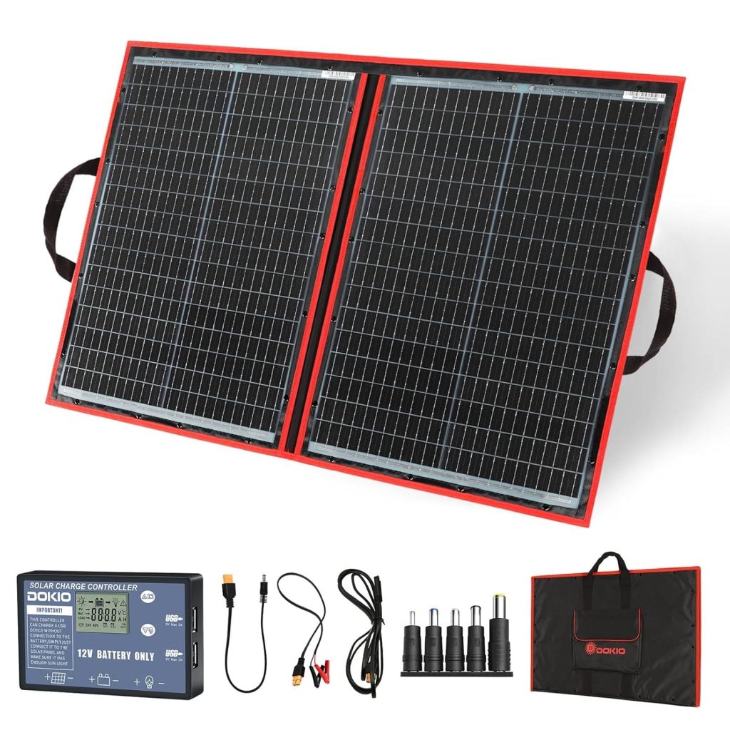 Panel solar portátil DOKIO