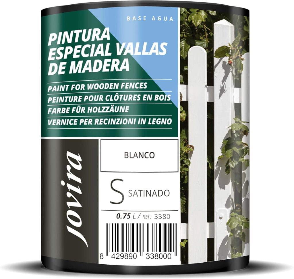 Pintura blanca para madera exterior JOVIRA