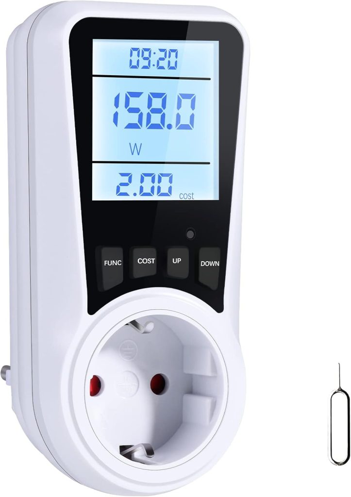 Medidor de consumo eléctrico VINABO