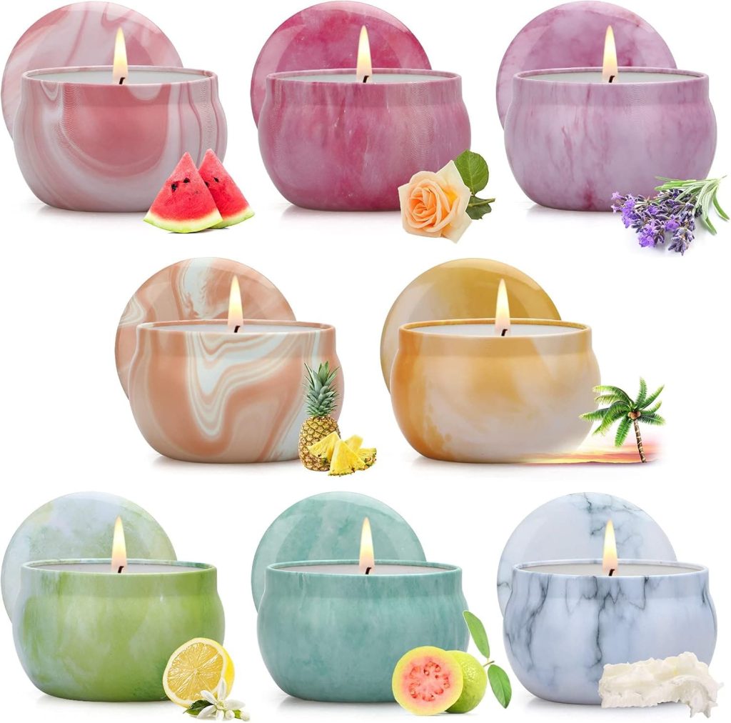 Velas aromáticas para el baño