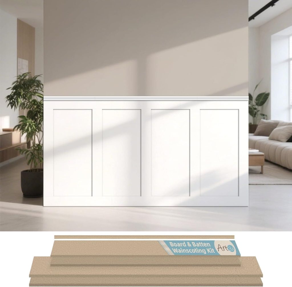 Listones de madera para pared ART3D