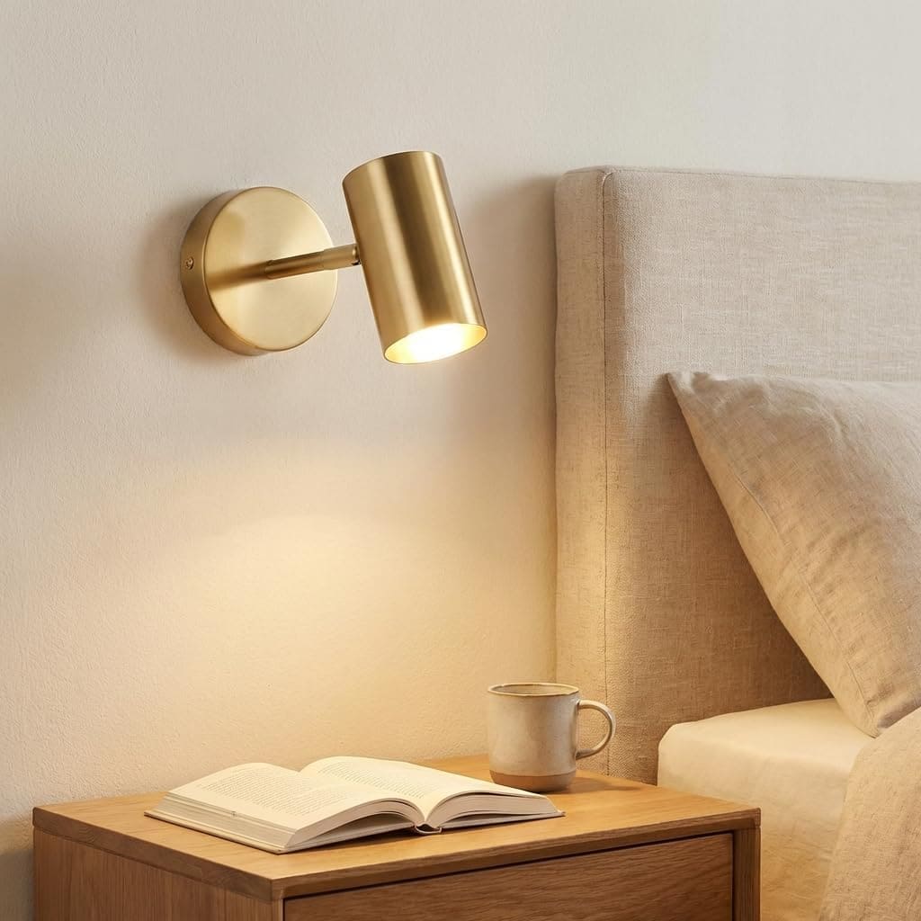 Aplique dorado BARCELONA LED
