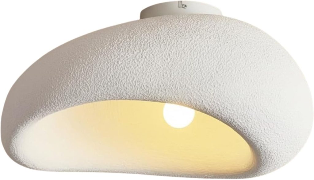 Lámpara para dormitorio estilo Wabi Sabi o Japandi BARCELONA LED