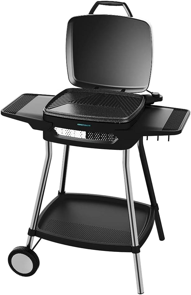 Barbacoa eléctrica CECOTEC con ruedas