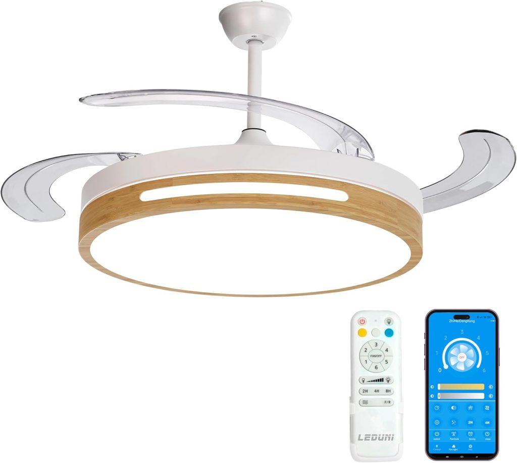 Ventilador de techo inteligente LEDUNI