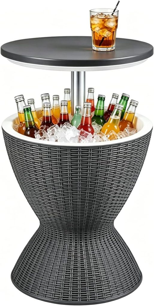 Mesa cubitera para bebidas LIFEZEAL