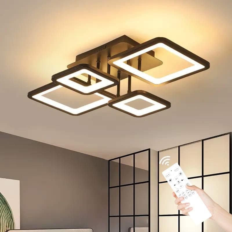 Lámpara COMELY negra para dormitorio