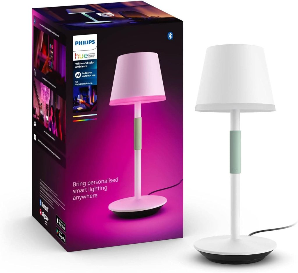 Lámpara de mesa con sensor de movimiento PHILIPS HUE GO