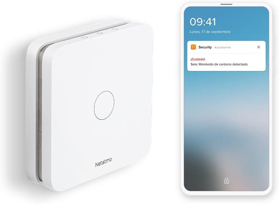 Detector de monóxido de carbono NETATMO
