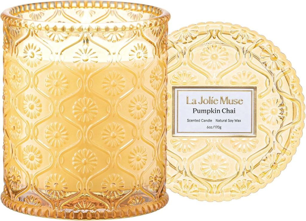 LA JOLIE MUSE Vela con olor a calabaza
