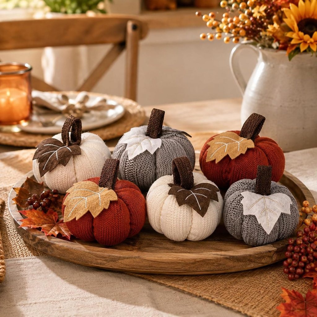 Calabazas de punto decorativas PANEMY