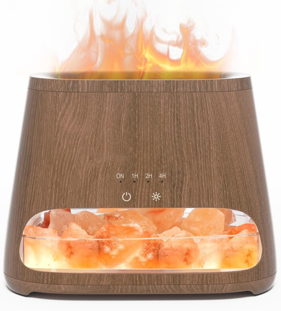 Humidificador imitación chimenea