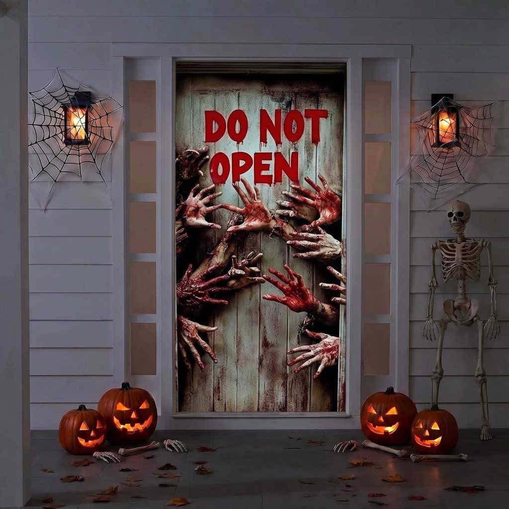 Cortina para puerta para Halloween