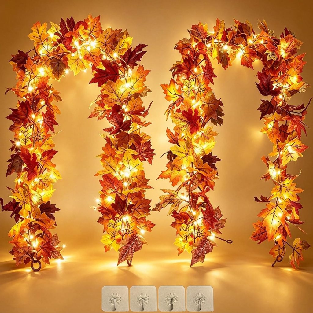 Guirnalda de luces de otoño