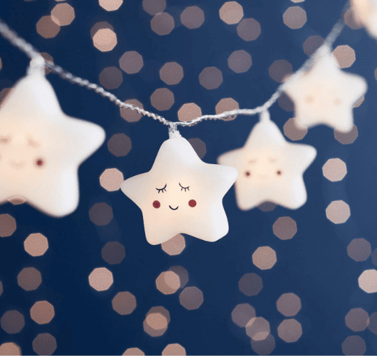 Guirnalda de luces con forma de estrella LIGHTS FUN