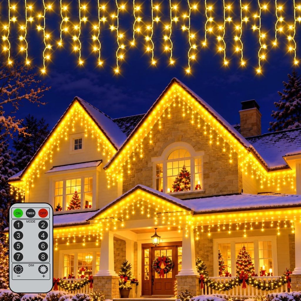 Luces de Navidad para exterior GLUROO