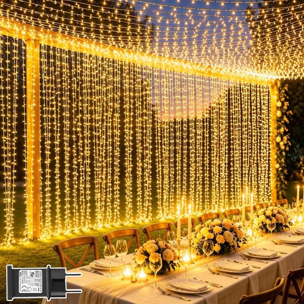 Cortina de luces para exterior LICTFAM