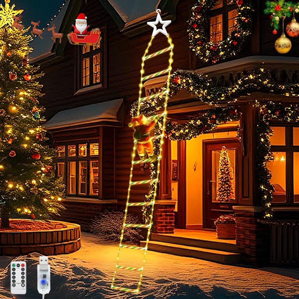 Escalera de luces para exterior